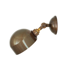Mullan Lighting MLWL236ANTBRS - San Jose Wall Light | Antique Brass